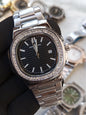 Patek Phillips Stone Bazzel Nautilus model men's watch