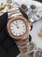 Patek Phillips Stone bazzel Nautilus model men's watch